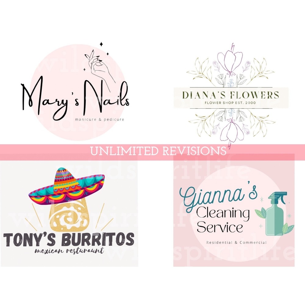 Custom Logo Design, Graphic Designer, Business Logo